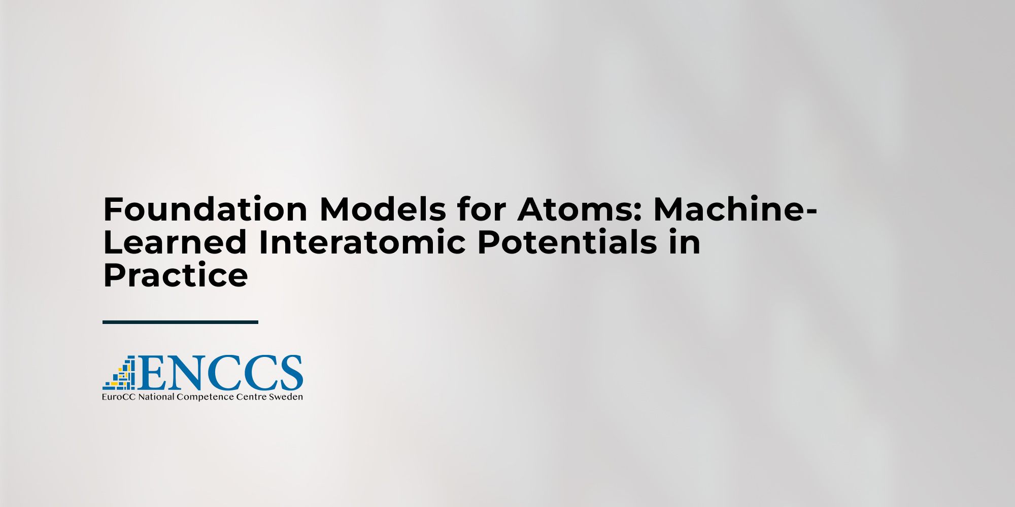Machine-Learned Interatomic Potentials in Practice